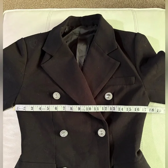 Alessandra Rich Runway Wool Blazer - Picture 9 of 13